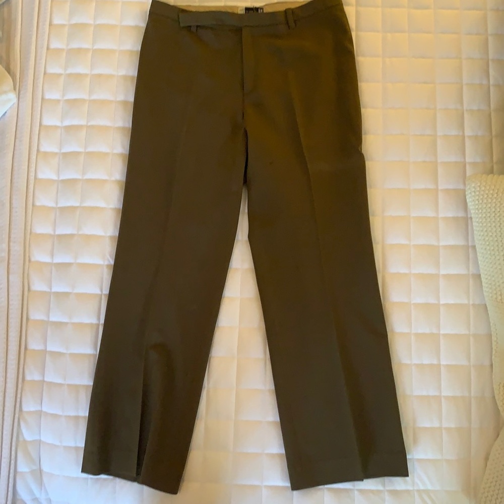 Gap cropped olive green pants